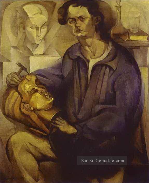 Porträt von Oscar Miestchaninoff 1913 Diego Rivera Ölgemälde